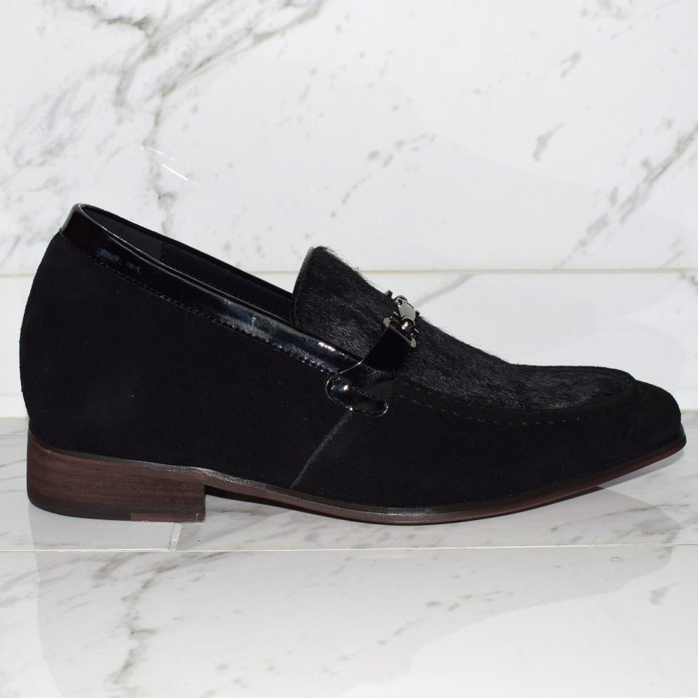 CALTO 3 Inches Taller Elevator Men's Dress Shoes